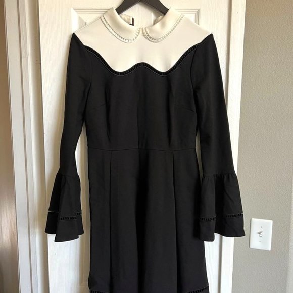 Ted Baker Pippiy Ladder Lace Skater Dress size 6 - Picture 1 of 6